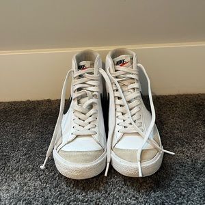 Kids Nike Blazers High Tops, Youth Size 4.5Y (Big Kids Sizing), Like New